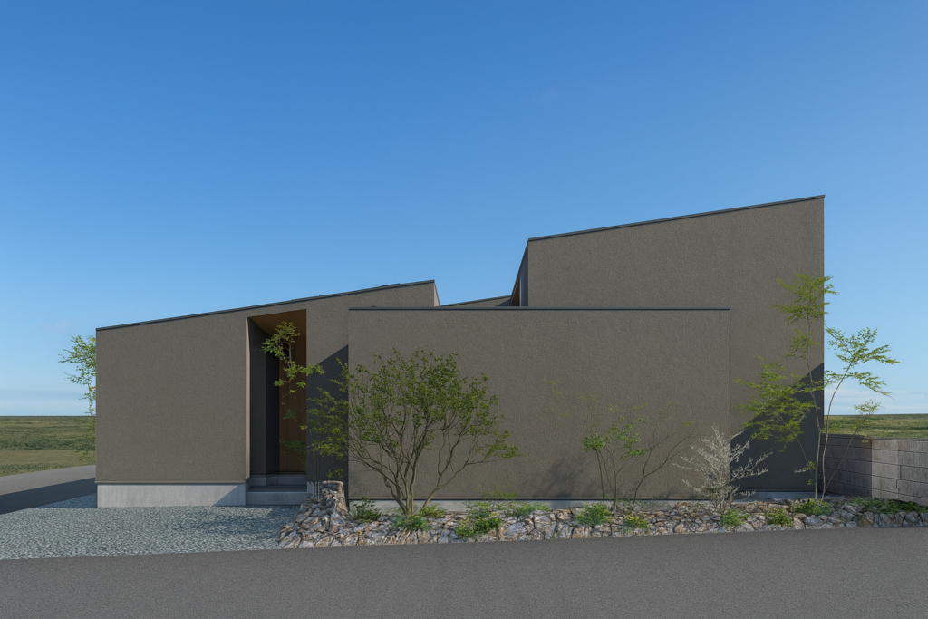 Coming soon/三つの箱が重なる家