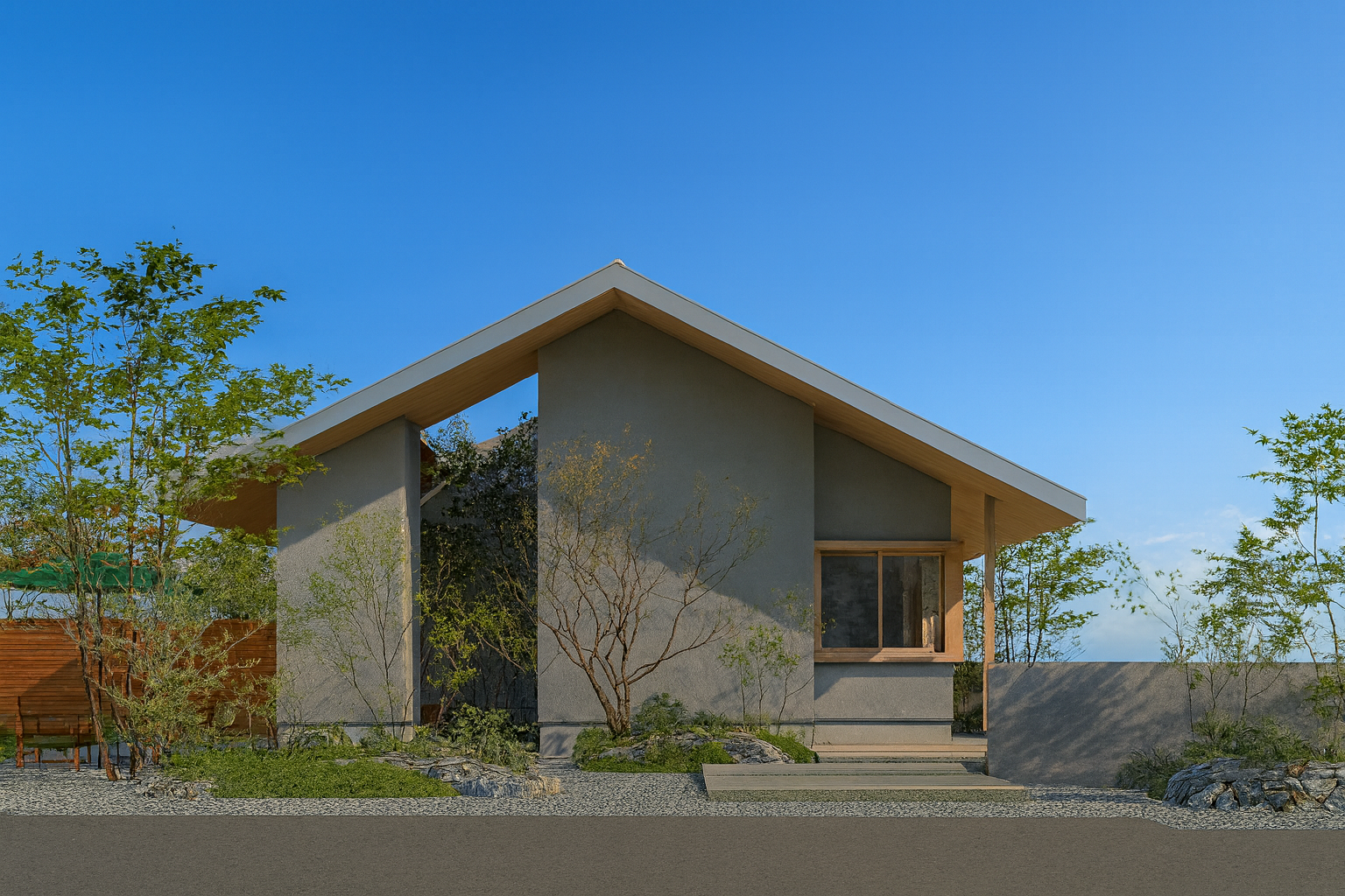 Coming soon/街に溶け込む大屋根の家